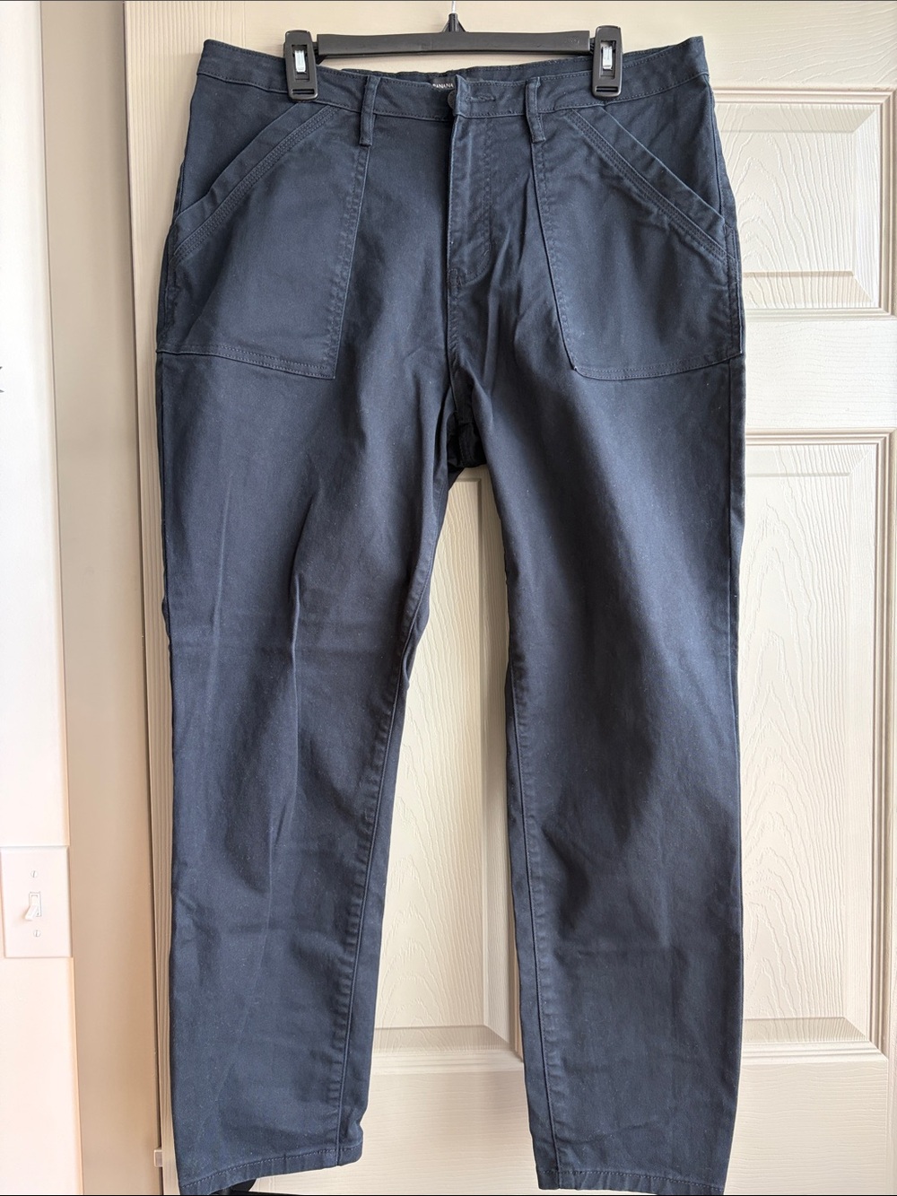 Banana Republic Women's Ankle Cropped Pants - Black